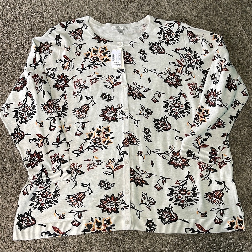 CJ banks womans cardigan